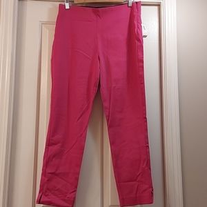 Pink stretch waist pants - old navy